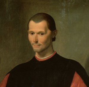Niccolo Machiavelli portréja 1469-1527 részlet a 62196-ból